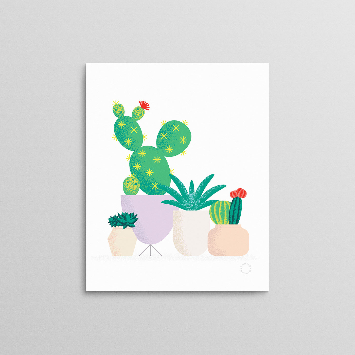 Cactuses Art Print